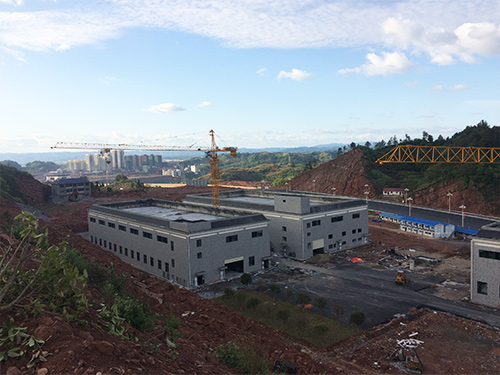 在建的沅陵產(chǎn)業(yè)園